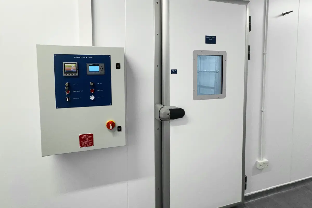Controlled Testing Room Entrance Door